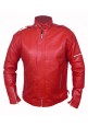 Daft Punk Kids Red Leather Jacket